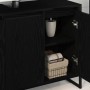 Gabinete de Baño con almacenamiento Roble Negro 90 x 30 x 60 cm en Tocadores de baño | Comprar online en Foro24