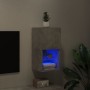 Mueble para TV con luces LED gris hormigón 30,5x30x60 cm de , Muebles TV - Ref: Foro24-836993, Precio: 44,64 €