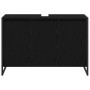 Gabinete de Baño con almacenamiento Roble Negro 90 x 30 x 60 cm en Tocadores de baño | Comprar online en Foro24