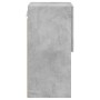 Betongrauer TV-Schrank mit LED-Leuchten 30,5x30x60 cm von , TV-Möbel - Ref: Foro24-836993, Preis: 44,64 €, Rabatt: %