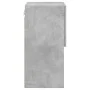 Concrete gray TV cabinet with LED lights 30.5x30x60 cm by , TV Furniture - Ref: Foro24-836993, Price: 43,97 €, Discount: %