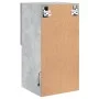Concrete gray TV cabinet with LED lights 30.5x30x60 cm by , TV Furniture - Ref: Foro24-836993, Price: 43,97 €, Discount: %