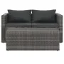6-piece garden lounge set with gray synthetic rattan cushions by vidaXL, Garden sets - Ref: Foro24-44722, Price: 574,07 €, Di...
