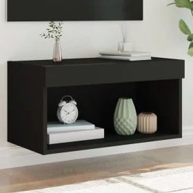 Mueble para TV con luces LED negro 60x30x30 cm de , Muebles TV - Ref: Foro24-837129, Precio: 44,50 €, Descuento: %
