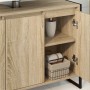 Gabinete de Baño Sonoma 90 x 30 x 60 cm Madera contrachapada en Tocadores de baño | Comprar online en Foro24