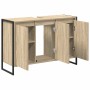 Gabinete de Baño Sonoma 90 x 30 x 60 cm Madera contrachapada en Tocadores de baño | Comprar online en Foro24