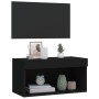 TV-Schrank mit LED-Leuchten schwarz 60x30x30 cm von , TV-Möbel - Ref: Foro24-837129, Preis: 45,23 €, Rabatt: %