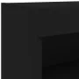 TV cabinet with LED lights black 60x30x30 cm by , TV Furniture - Ref: Foro24-837129, Price: 44,50 €, Discount: %