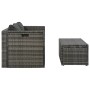 6-piece garden lounge set with gray synthetic rattan cushions by vidaXL, Garden sets - Ref: Foro24-44722, Price: 584,25 €, Di...