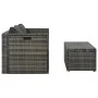 6-piece garden lounge set with gray synthetic rattan cushions by vidaXL, Garden sets - Ref: Foro24-44722, Price: 574,07 €, Di...