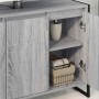 Gabinete de Baño con almacenamiento Gris Sonoma 90 x 30 x 60 cm en Tocadores de baño | Comprar online en Foro24