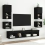 Wand-Nachttisch mit schwarzen LED-Leuchten von , TV-Möbel - Ref: Foro24-837115, Preis: 30,50 €, Rabatt: %