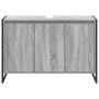 Gabinete de Baño con almacenamiento Gris Sonoma 90 x 30 x 60 cm en Tocadores de baño | Comprar online en Foro24