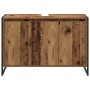 Gabinete de Baño con puerta Madera Vieja 90 x 30 x 60 cm en Tocadores de baño | Comprar online en Foro24