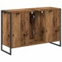 Gabinete de Baño con puerta Madera Vieja 90 x 30 x 60 cm en Tocadores de baño | Comprar online en Foro24
