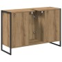 Gabinete de Baño con puerta Roble Artesanal 90 x 30 x 60 cm en Tocadores de baño | Comprar online en Foro24