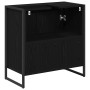 Gabinete de Baño con almacenamiento Roble Negro 60 x 30 x 60 cm en Tocadores de baño | Comprar online en Foro24