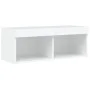 TV cabinet with white LED lights 80x30x30 cm by , TV Furniture - Ref: Foro24-837141, Price: 43,03 €, Discount: %