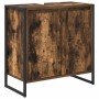 Gabinete de Baño con almacenamiento Roble Humo 60 x 30 x 60 cm en Tocadores de baño | Comprar online en Foro24