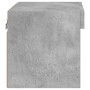 Wand-Nachttische mit LED-Leuchten 2 Stück betongrau von , TV-Möbel - Ref: Foro24-837120, Preis: 43,29 €, Rabatt: %