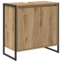 Gabinete de Baño con puerta Roble Artesanal 60 x 30 x 60 cm en Tocadores de baño | Comprar online en Foro24