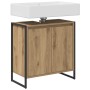 Gabinete de Baño con puerta Roble Artesanal 60 x 30 x 60 cm en Tocadores de baño | Comprar online en Foro24