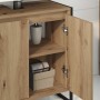 Gabinete de Baño con puerta Roble Artesanal 60 x 30 x 60 cm en Tocadores de baño | Comprar online en Foro24
