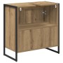 Gabinete de Baño con puerta Roble Artesanal 60 x 30 x 60 cm en Tocadores de baño | Comprar online en Foro24