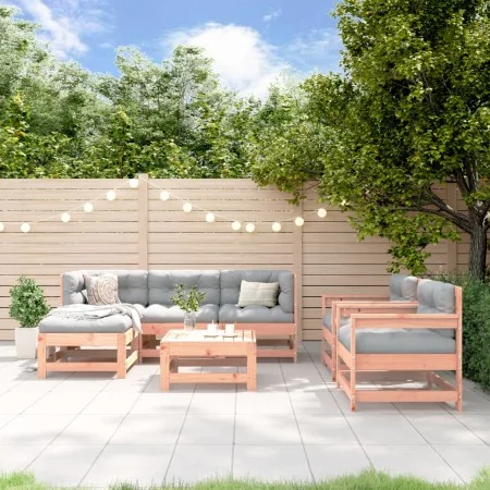 7-teiliges Gartenmöbel-Set aus massivem Tannenholz Douglasie von , Gartensets - Ref: Foro24-3186247, Preis: 409,20 €, Rabatt: %