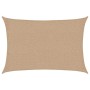 Toldo de vela HDPE gris taupe 160 g/m² 2x3 m