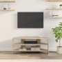 MuebledeTVdeesquina Roble Sonoma 102x40,5x45cm en Muebles TV | Comprar online en Foro24