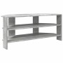 MuebledeTVdeesquina Gris Concreto 102x40,5x45cm en Muebles TV | Comprar online en Foro24
