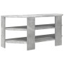 MuebledeTVdeesquina Gris Concreto 102x40,5x45cm en Muebles TV | Comprar online en Foro24