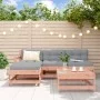 5-piece garden sofa set made of solid Douglas fir wood by , Garden sets - Ref: Foro24-3186534, Price: 282,01 €, Discount: %