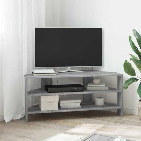 MuebledeTVdeesquina Gris Sonoma 102x40,5x45cm en Muebles TV | Comprar online en Foro24