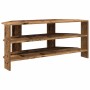 MuebledeTVdeesquina Madera Vieja 102x40,5x45cm en Muebles TV | Comprar online en Foro24