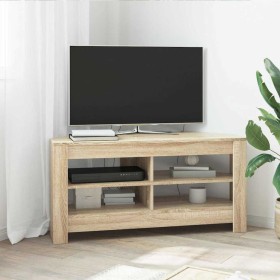 MuebledeTVdeesquina Roble Sonoma 102 x 40,5 x 45 cm en Muebles TV | Comprar online en Foro24