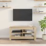 MuebledeTVdeesquina Roble Sonoma 102x40,5x45cm en Muebles TV | Comprar online en Foro24
