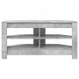 MuebledeTVdeesquina Gris Concreto 102x40,5x45cm en Muebles TV | Comprar online en Foro24