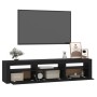 TV-Möbel mit schwarzen LED-Leuchten 180x35x40 cm von , TV-Möbel - Ref: Foro24-3152755, Preis: 147,52 €, Rabatt: %