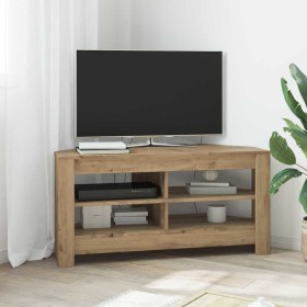 MuebledeTVdeesquina Madera Vieja 102x40,5x45cm en Muebles TV | Comprar online en Foro24