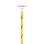 Gelbes Polypropylen-Bootsseil 6 mm 250 m von , Seile und Metallschnüre - Ref: Foro24-152605, Preis: 37,53 €, Rabatt: %