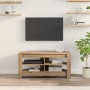 MuebledeTVdeesquina Roble artesanal 102x40,5x45cm en Muebles TV | Comprar online en Foro24