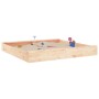 Sandkasten mit quadratischen Sitzen, massives Zirbenholz von , Sandkästen - Ref: Foro24-825037, Preis: 68,11 €, Rabatt: %