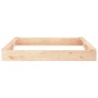 Sandkasten mit quadratischen Sitzen, massives Zirbenholz von , Sandkästen - Ref: Foro24-825037, Preis: 68,11 €, Rabatt: %