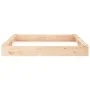 Solid pine wood square sandbox with seats by , sandboxes - Ref: Foro24-825037, Price: 67,42 €, Discount: %