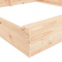 Sandkasten mit quadratischen Sitzen, massives Zirbenholz von , Sandkästen - Ref: Foro24-825037, Preis: 68,11 €, Rabatt: %