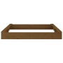 Sandkasten mit quadratischen Sitzen massives Kiefernholz honigbraun von , Sandkästen - Ref: Foro24-825040, Preis: 98,94 €, Ra...