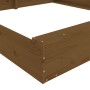 Sandkasten mit quadratischen Sitzen massives Kiefernholz honigbraun von , Sandkästen - Ref: Foro24-825040, Preis: 98,94 €, Ra...