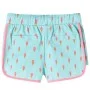 Hellmintfarbene Kindershorts mit Kordelzug 116 von , Kinderhosen - Ref: Foro24-11406, Preis: 10,59 €, Rabatt: %